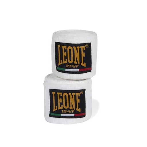 [AB705-W-3-5] Leone Boxbandage 3,5m Halbelastisch, Weiß