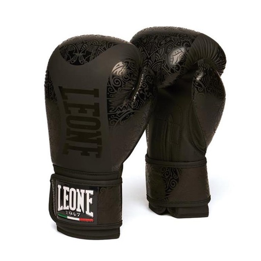 Leone Boxhandschuhe Maori, Schwarz