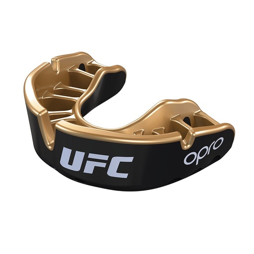 [OPUFCZGOL-S-GO] UFC Mouthguard Opro Gold, Black