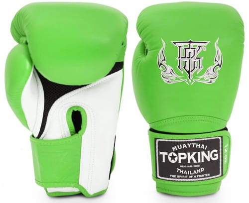 Top King Boxing Gloves Super Air, Green