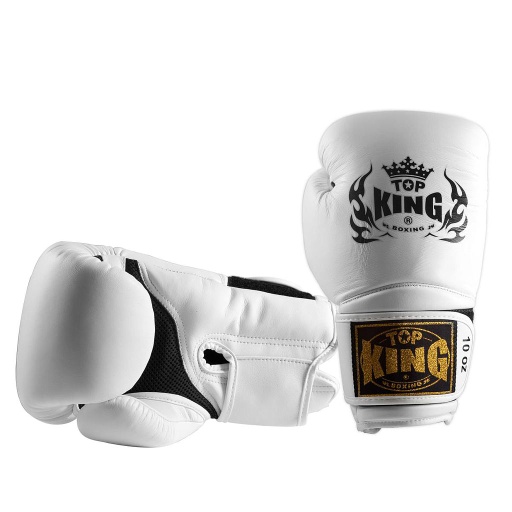 Top King Boxing Gloves Super Air, White