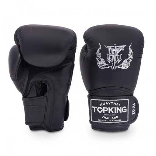 Top King Boxing Gloves Super Air, Black