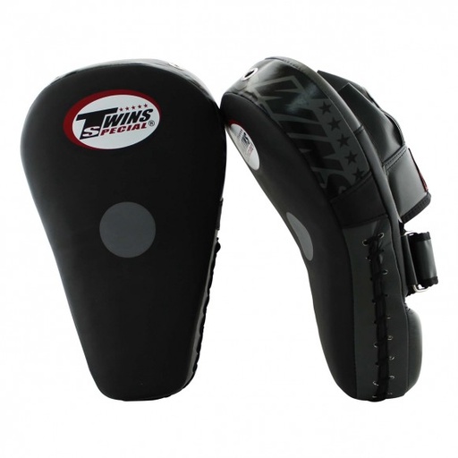 [PML-21-S-G] Twins Punch Mitts Long PML 21, Black