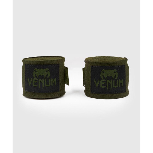 [EU-VENUM-0429-GR-S-400] Venum Boxbandagen 4m Halbelastisch, Khaki