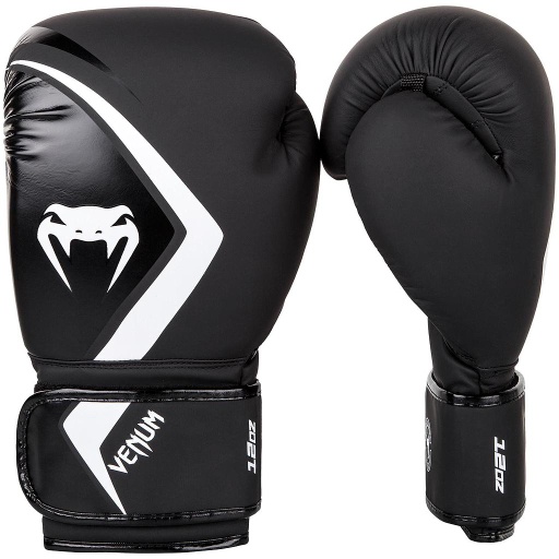 Venum Boxhandschuhe Contender 2.0, Schwarz-Weiß