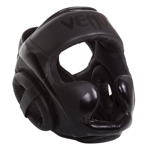 [EU-VENUM-1395-BLACK-S] Venum Head Guard Elite, Black