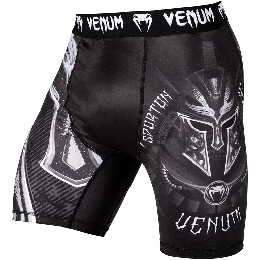 Venum Compression Shorts Gladiator 3.0, Black-White