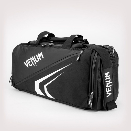 [VENUM-03830-108-S-W] Venum Gym Bag Trainer Lite Evo, Black-White