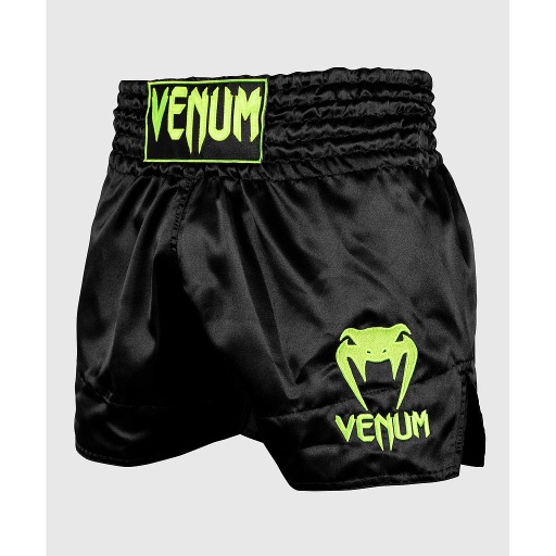 Venum Muay Thai Shorts Classic, Schwarz-Grün