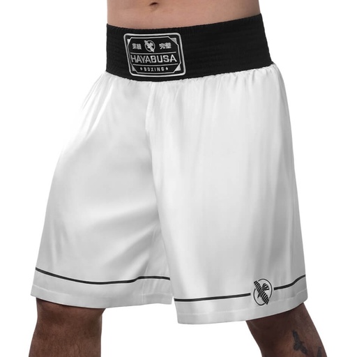 Hayabusa Boxing Shorts Pro, White