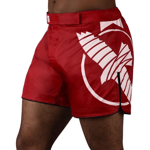 Hayabusa Fight Shorts Icon Mid, Red