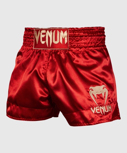 Venum Muay Thai Shorts Classic, Red-Gold