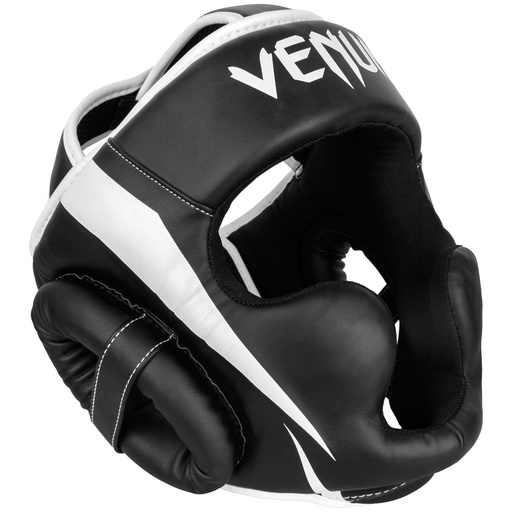 [VENUM-1395-108-S-W] Venum Kopfschutz Elite, Schwarz-Weiß