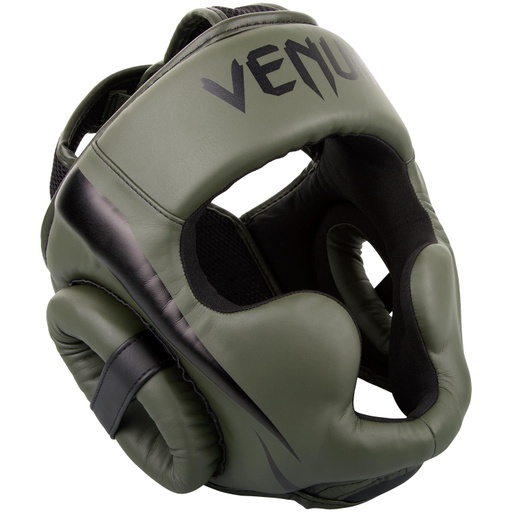 [VENUM-1395-GR-S] Venum Head Guard Elite, Khaki-Black