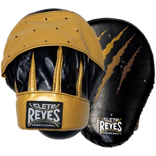 [N770-GO-S] Cleto Reyes Punch Mittts High Performance, Gold