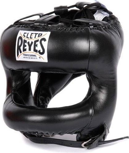 [CE387N-S] Cleto Reyes Head Guard Round Face Bar, Black