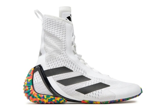 adidas Boxing Shoes Speedex Ultra Colourful Sole, White