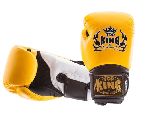 Top King Boxing Gloves Super Air, Yellow