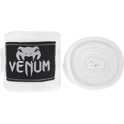 [VENUM-04756-002-W] Venum Hand Wraps 4.5m Semi-Elastic, White