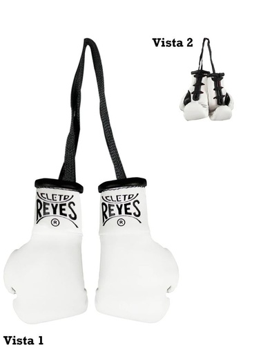 [CA000B-W] Cleto Reyes Mini Boxhandschuhe, Weiß