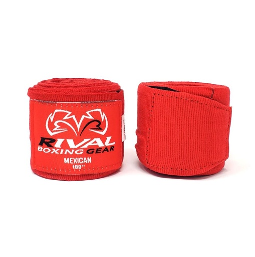 [RHWM-Red-150-R-3-5] Rival Hand Wraps Mexican 3.5m