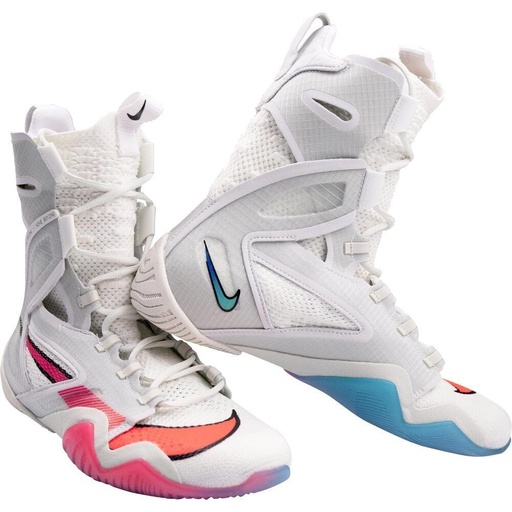 Nike Boxing Shoes HyperKO 2 Limited Edition, White-Pink-Blue