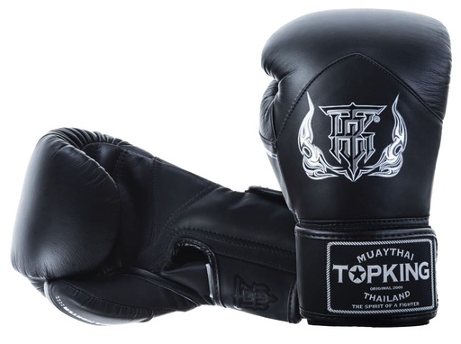 Top King Boxhandschuhe Blend, Schwarz