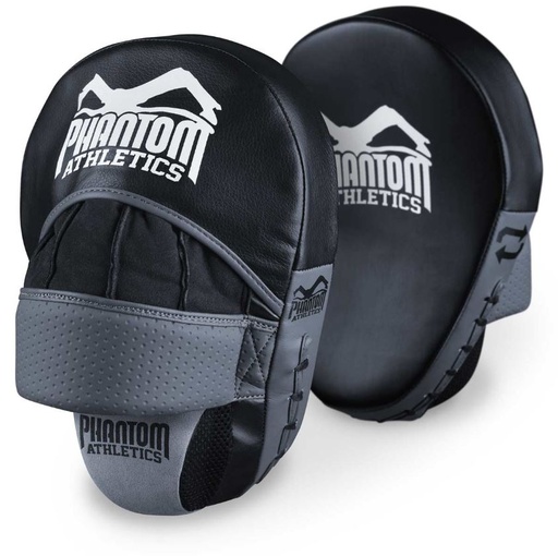 [PHPAD1647-S] Phantom Punch Mitts High Performance, Black