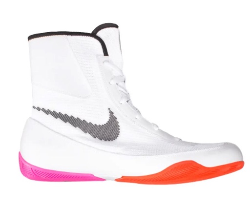 Nike Boxing Shoes Machomai 2 Special Edition, White-Red-Pink