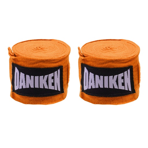 [DABBACLA-O-450] Daniken Boxbandagen 4,5m Halbelastisch, Orange