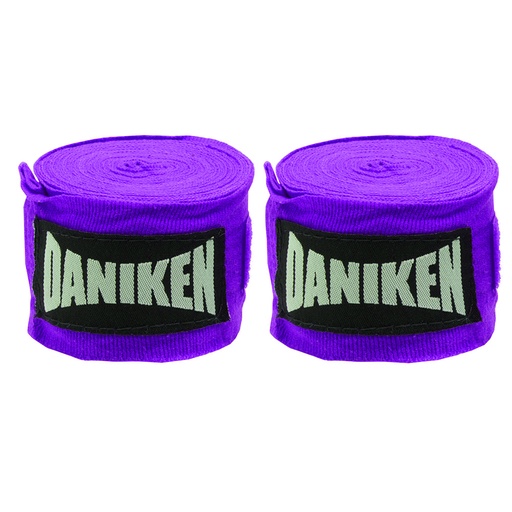 [DABBACLA-V-450] Daniken Hand Wraps 4.5m Semi-Elastic, Purple