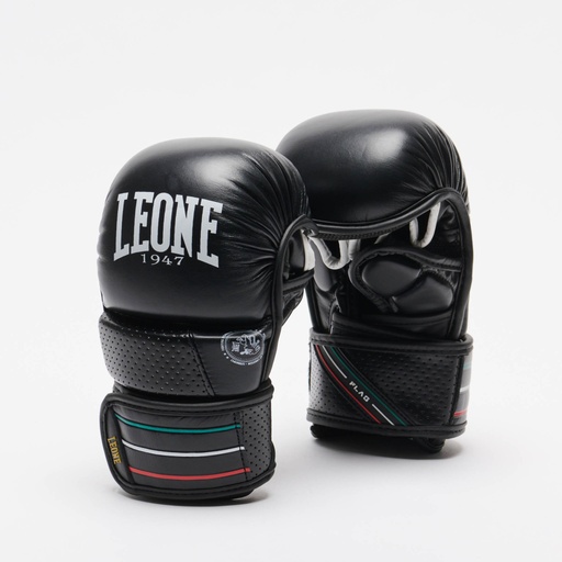 Leone MMA Handschuhe Sparring Flag, Schwarz