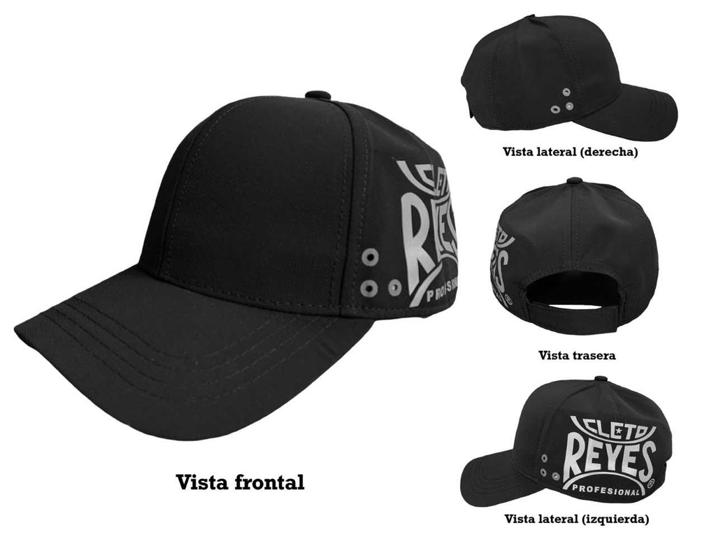 Cleto Reyes Cap Logo, Schwarz