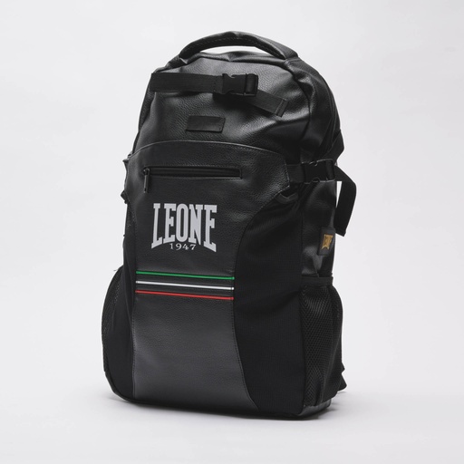 [AC954-S] Leone Rucksack Flag, Schwarz