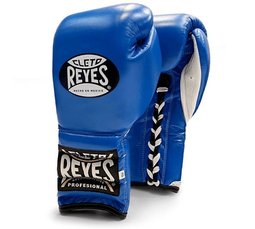 Cleto Reyes Boxing Gloves Traditional Training Lace Up, Blue