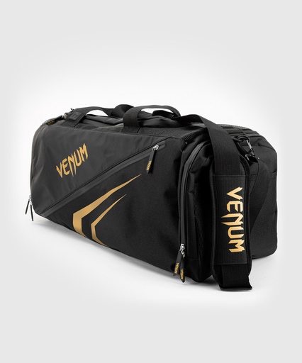 [VENUM-03830-126-S-GO] Venum Gym Bag Trainer Lite Evo, Black-Gold