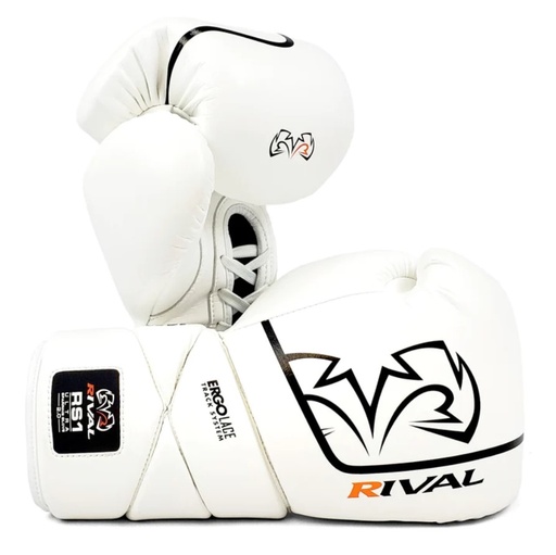 Rival Boxhandschuhe RS1 Ultra Sparring 2.0 mit Schnürung, Weiß