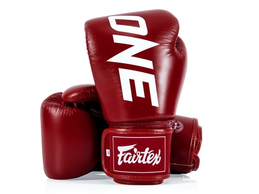 Fairtex Boxhandschuhe ONE X ONE Championship, Rot