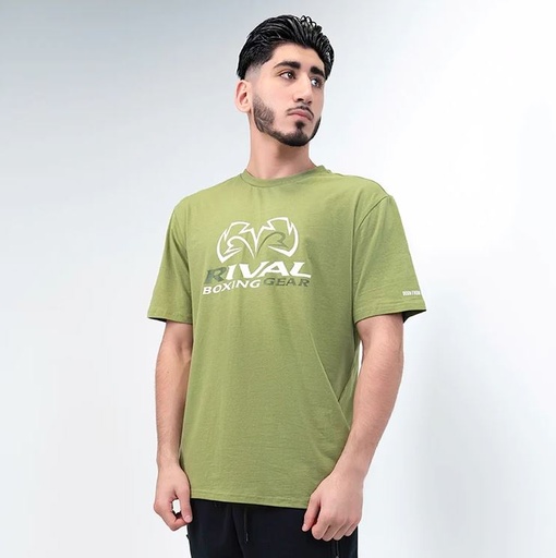 Rival T-Shirt Corpo with Spandex, Green