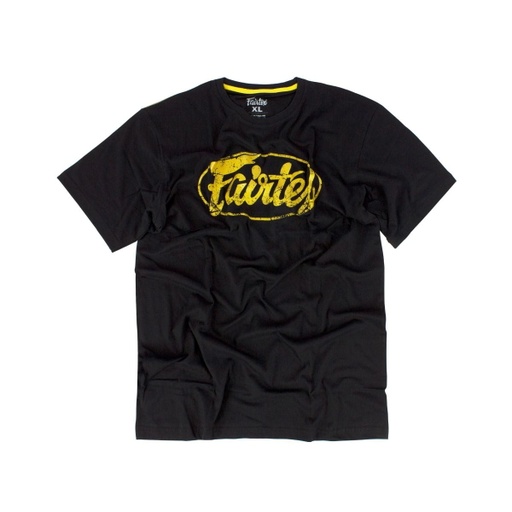 Fairtex T-Shirt TST148, Black-Yellow