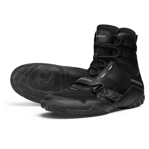 Hayabusa Boxschuhe Strike, Schwarz