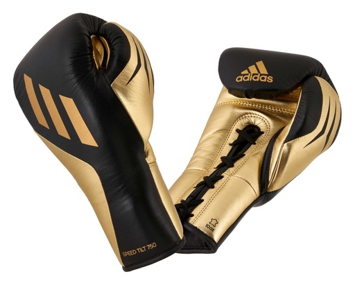 adidas Boxhandschuhe Speed Tilt 750 Pro mit Schnürung, Schwarz