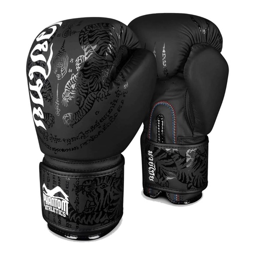 Phantom Boxhandschuhe Muay Thai, Schwarz