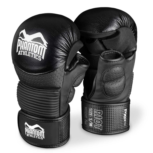 Phantom MMA Handschuhe Sparring Riot Pro, Schwarz