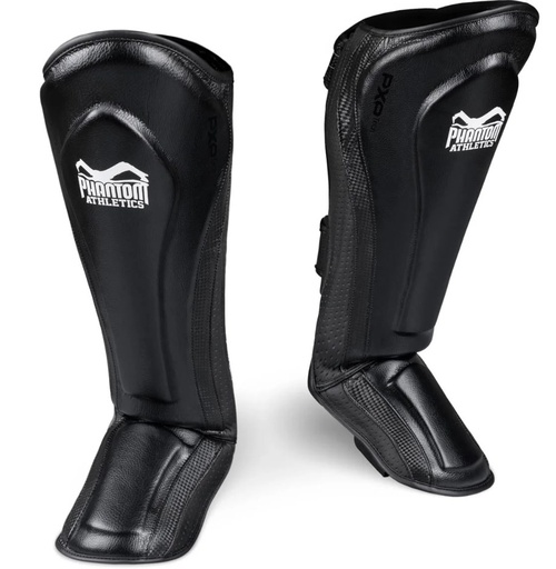 Phantom Shin Guards Riot Pro, Black