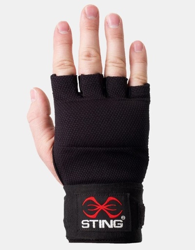 Sting Inner Gloves Quick Wraps, Black