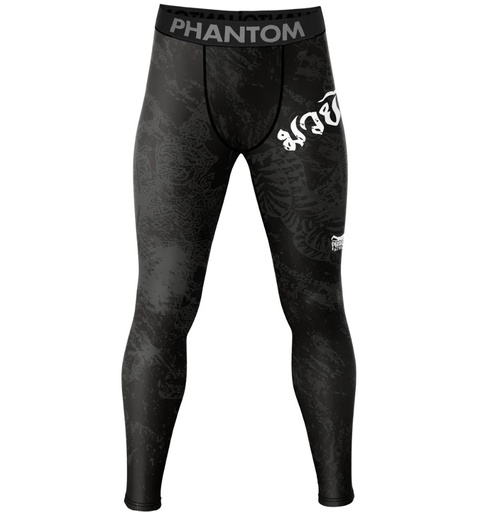 Phantom Compression Pants Muay Thai, Black