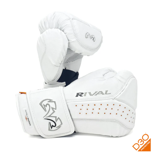 Rival Bag Gloves RB10 Intelli-Shock, White