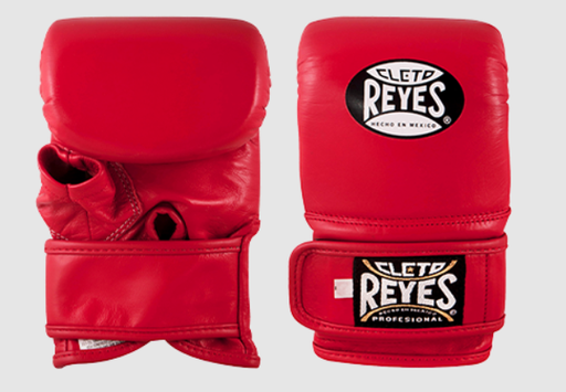 Cleto Reyes Bag Gloves with Velcro, Red