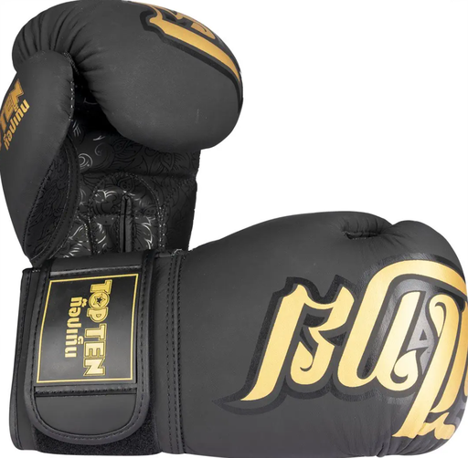 Top Ten Boxhandschuhe Nong Han, Schwarz